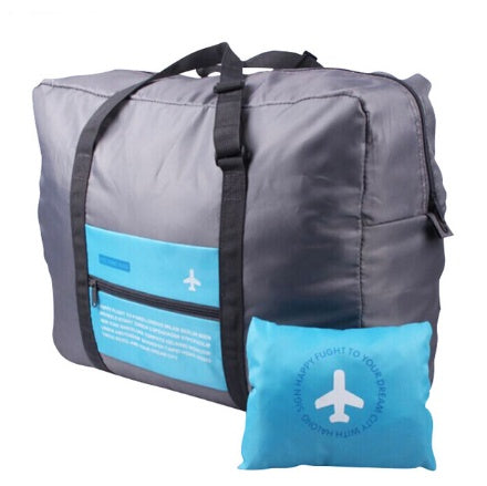 Nylon Waterproof Travel Duffel Bag – Large Capacity Foldable Gym & Storage Organizer