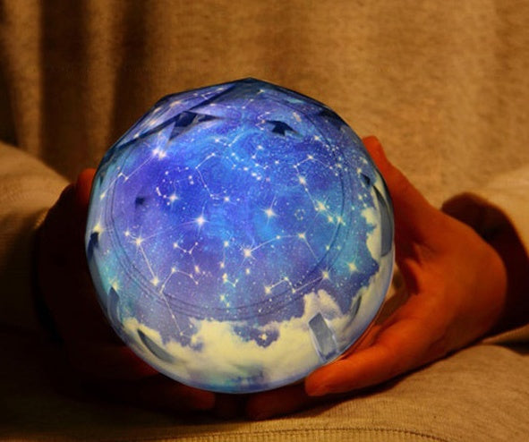 Galaxy Projector Light – LED Star Night Lamp for Bedroom Ambience & Relaxation