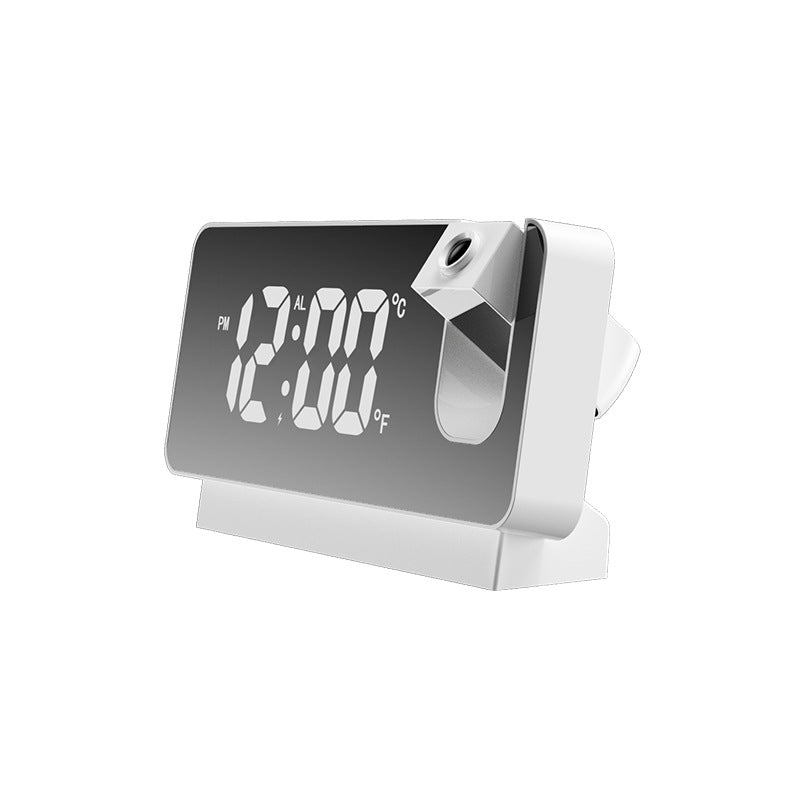 Smart LED Projection Alarm Clock – Mirror Display Digital Clock for Bedroom