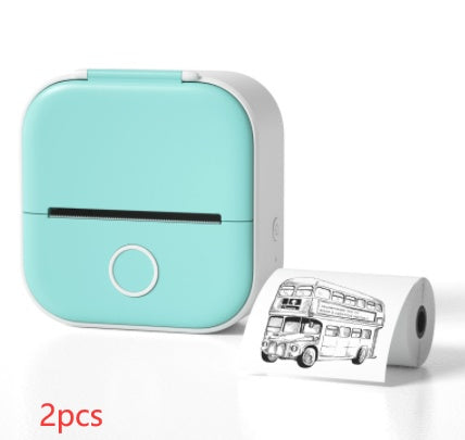 Mini Label & Photo Printer – Easy, Quick, Portable