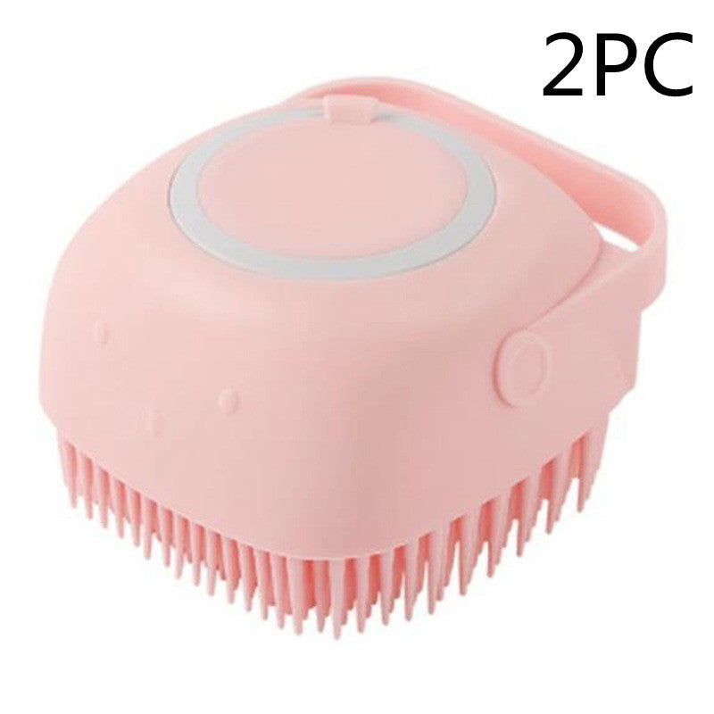 Silicone Dog Bath Gloves – Pet Grooming Brush & Massager for Cats & Dogs
