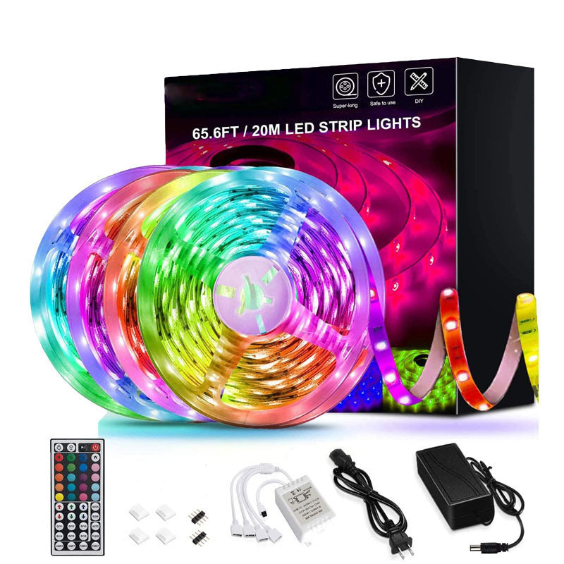 Flexible RGB LED Strip Lights 5M – Color Changing Lights for TV, PC & Room Decor