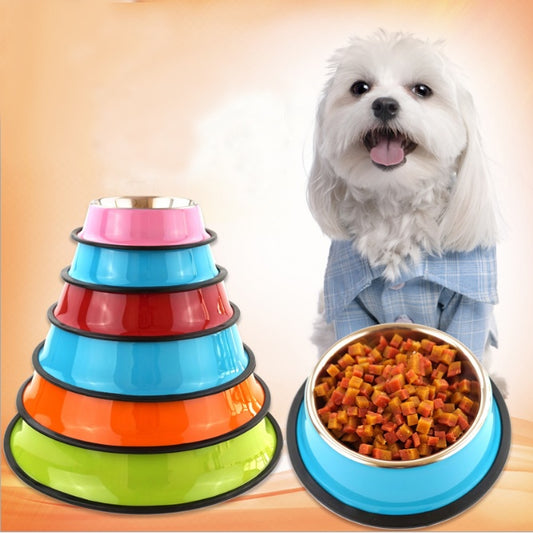 Slow Feed Pet Bowl – No Spill Anti-Slip Dog & Cat Feeding Solution