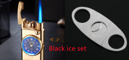 Electric Watch Lighter Men – Windproof Blue Flame Creative Wrist Watch Lighter Gift