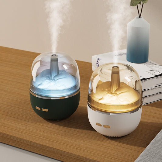 Essential Oil Diffuser Humidifier – Ultrasonic Aroma Diffuser with LED Light