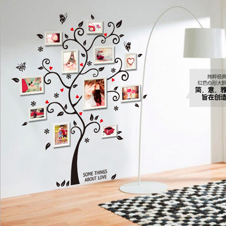 Personalized Family Tree Wall Decals – DIY Wall Sticker Decor for Modern Homes