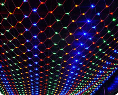 Christmas LED Net Lights – Outdoor Waterproof Fishnet String Lights for Holiday Decor