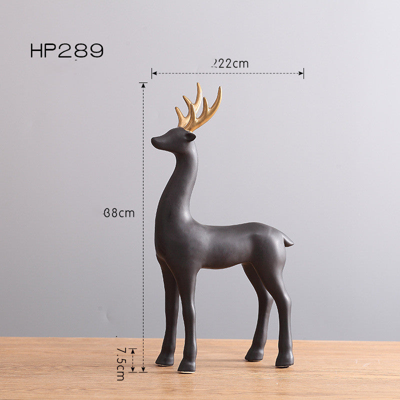 Scandinavian Nordic Elk Decor – Modern Home Decoration Accessory for Interior Styling