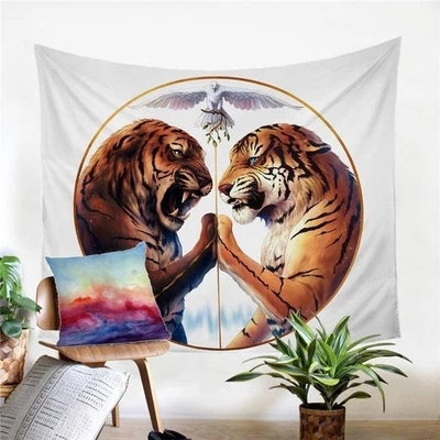 Bohemian Home Decor Tapestry – Background Wall Tarpaulin for Bedroom & Office