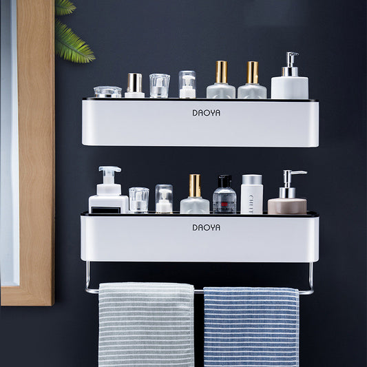 Bathroom Wall Shelf – Space-Saving Organizer for Towels & Toiletries