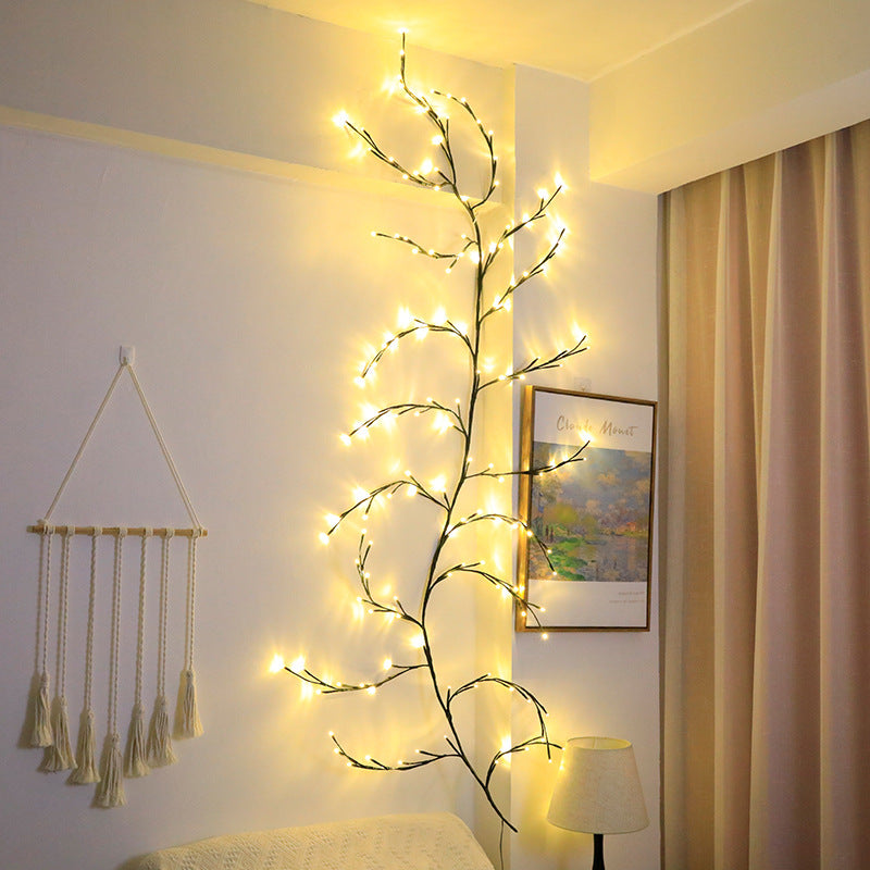 LED Rattan String Lights – Aesthetic Fairy Lights for Bedroom & Room Decor