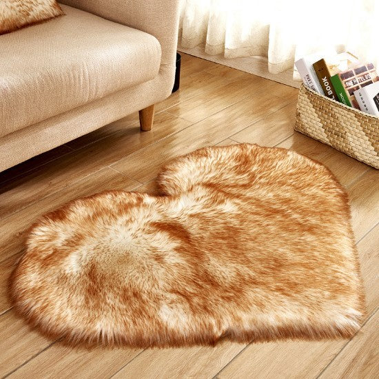 Plush Heart Rug – Cozy Floors, Warmer Vibes