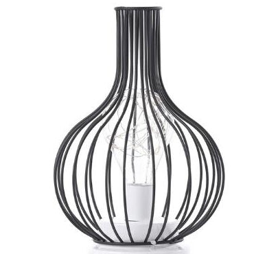 Minimalist Hollow Table Lamp – Stylish LED Night Light for Bedroom