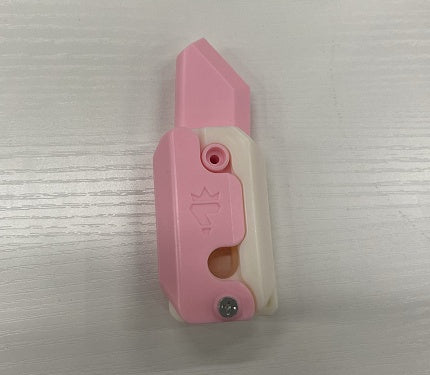 Mini Radish Knife Fidget Toy – 3D Printed Gravity Cube Stress Relief Gift Toy