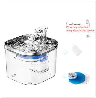 Automatic Stainless Steel Cat & Dog Water Fountain