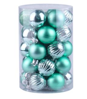 Christmas Ball Ornament Set – Beautiful Hanging Tree Decorations for Cozy Holiday Home