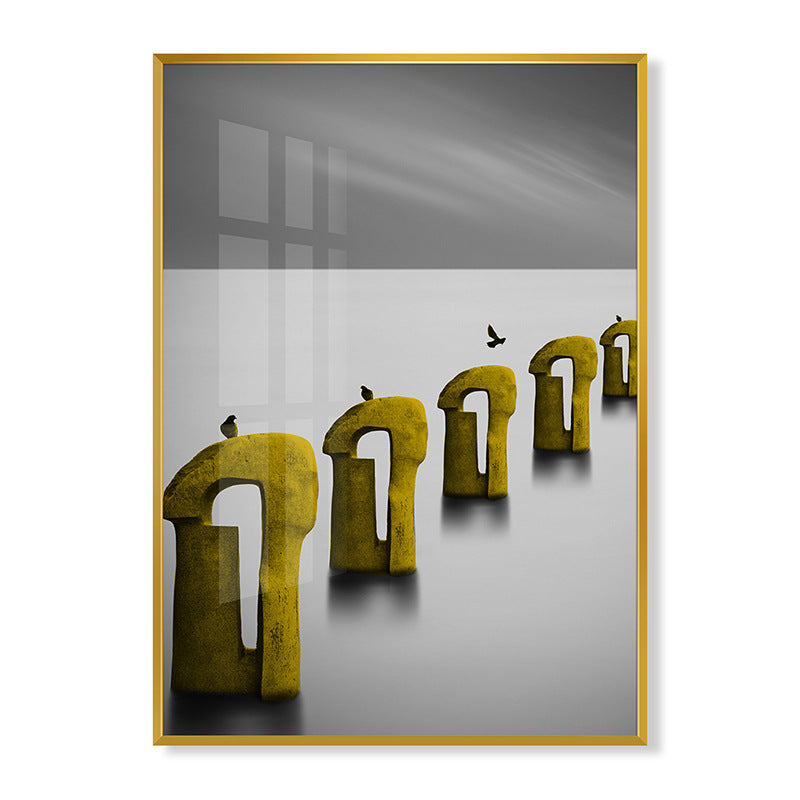 Luxury Modern Abstract Art – Canvas Painting for Stylish Living Room Home Upgrade