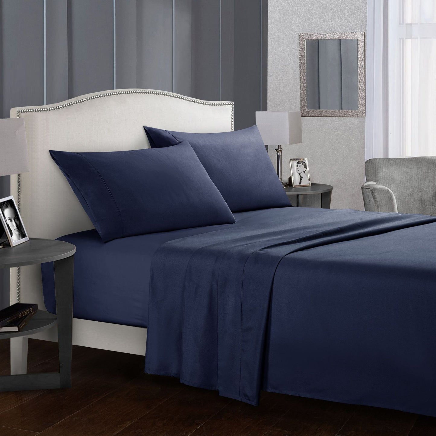 Soft 4-Piece Bedding Set – Comfortable Bed Sheets for Cozy & Relaxing Sleep