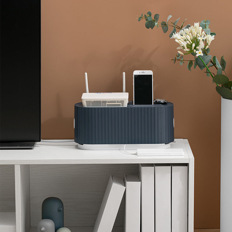 Wire Storage Bin – Keep Chargers, Cables & Power Strips Neat and Safe