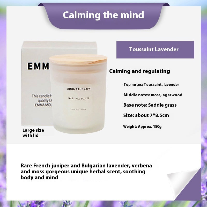 Scented Candle for Home – Long Lasting Aromatherapy Candle for Stress Relief