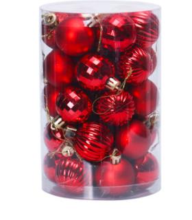 Christmas Ball Ornament Set – Beautiful Hanging Tree Decorations for Cozy Holiday Home