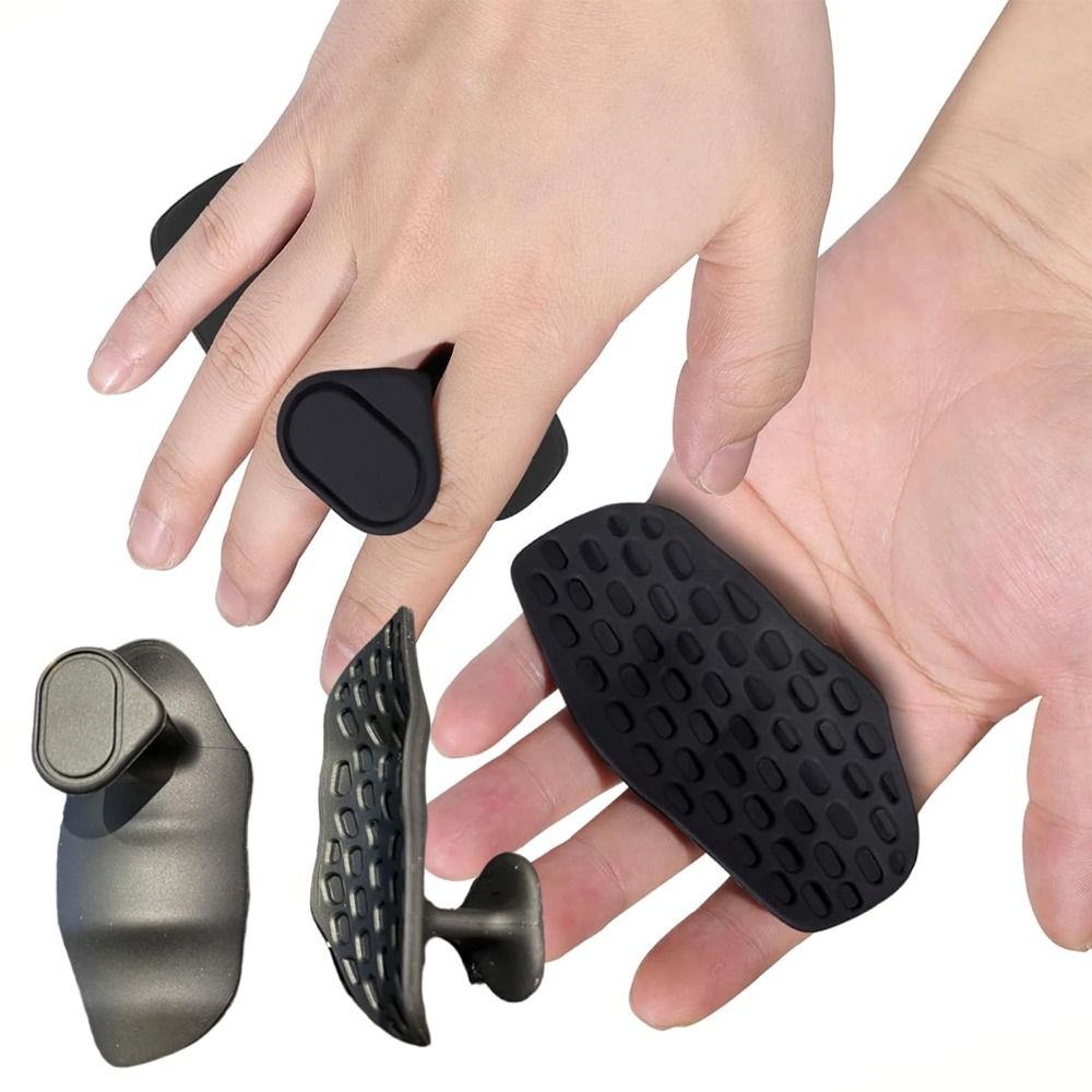 Anti-Slip Grip Strengthener – No Sweat Finger Trainer for Gym, Forearm & Dumbbell Strength Training
