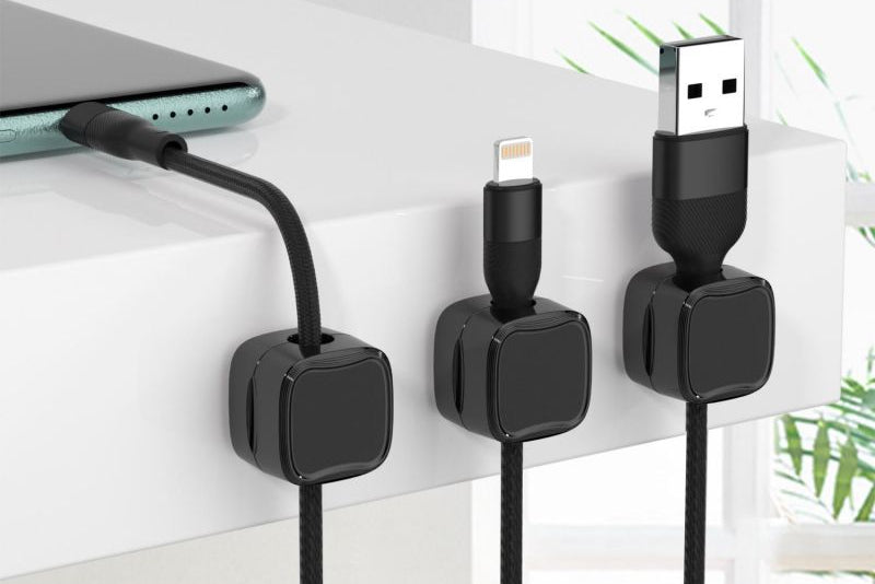 Desk Wire Organizer – Magnetic Cable Clip for Clutter-Free Workstations