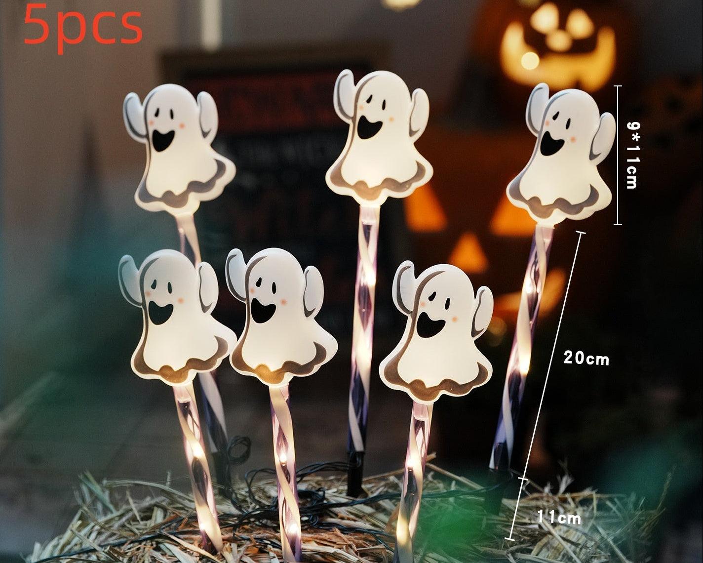 Halloween String Lights – LED Ambient Lighting for Festive Home Decor