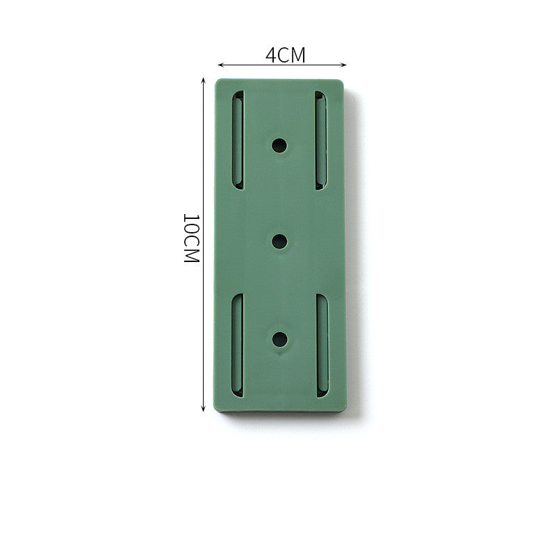 Self Adhesive Power Strip Holder – Wall Socket Organizer Cable Management Storage Rack