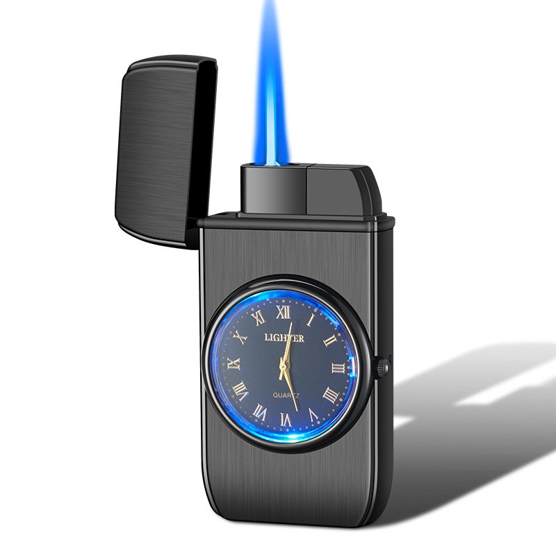 Creative Multifunction Watch Lighter for Men – Portable LED Flashing Cool Gift Idea