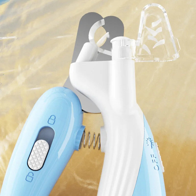 Safe Electric Dog Nail Clippers – LED Pet Nail Grinder for Cats & Dogs Grooming