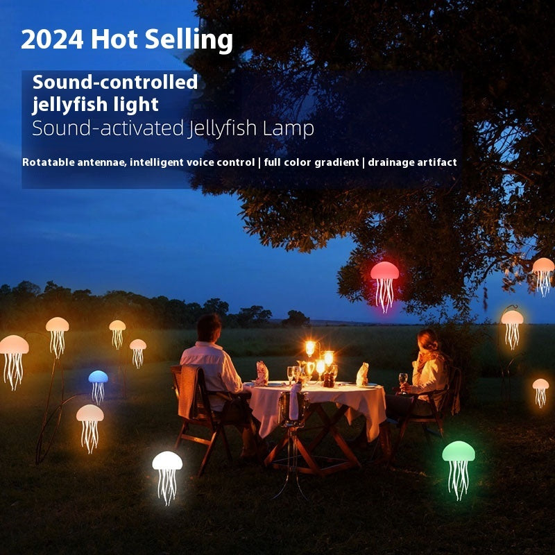 Smart Jellyfish LED Lamp – Night Light, Desk & Bedside Ambient Decor