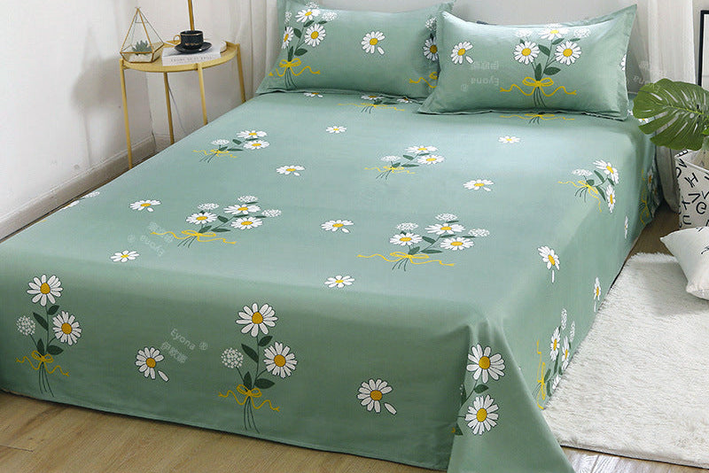 Soft Cartoon Bed Sheets – Single Piece Bedding for Kids, Teens & Dorm Rooms