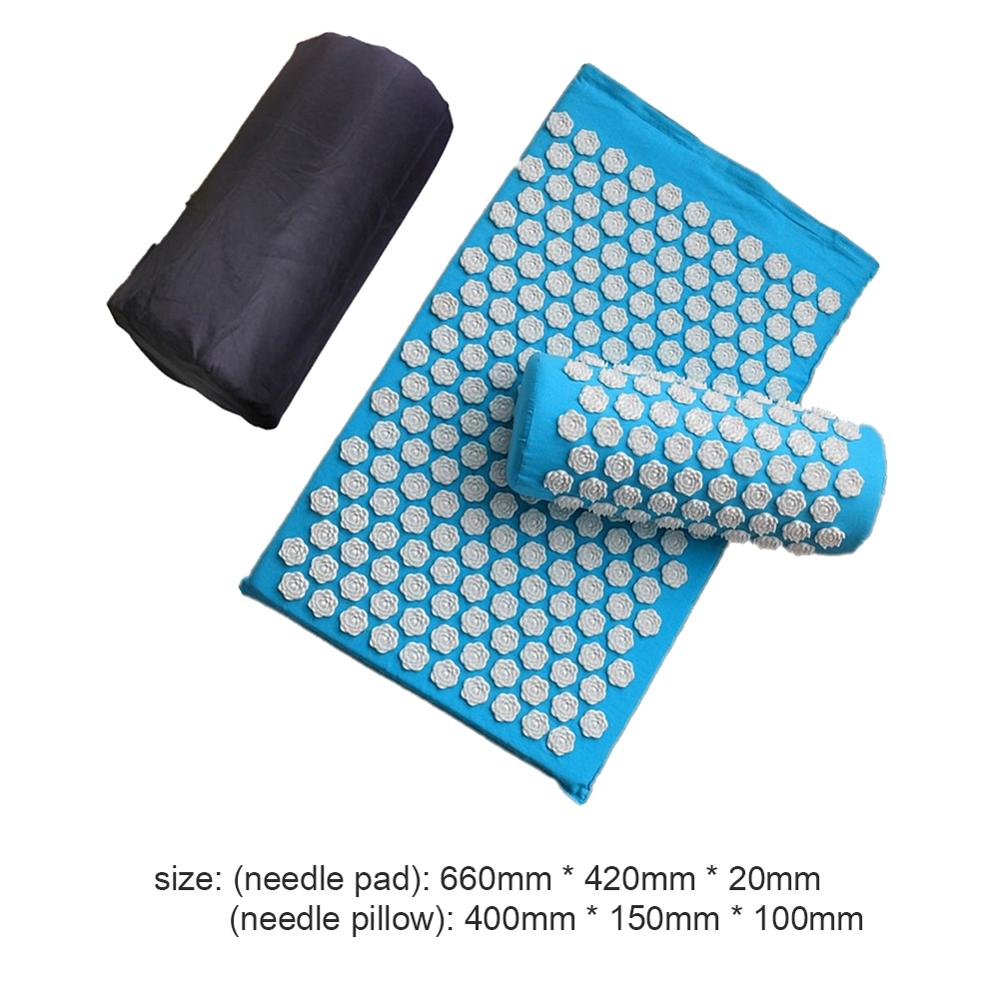 Acupressure Mat & Pillow Set – Pain Relief Massage Mat