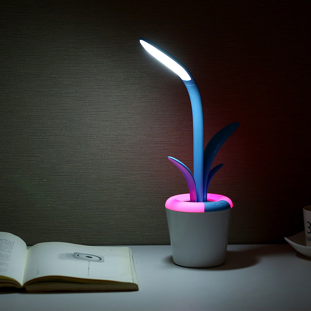 Modern USB LED Desk Lamp – Eye Protection Table Lamp for Bedroom, Office & Study