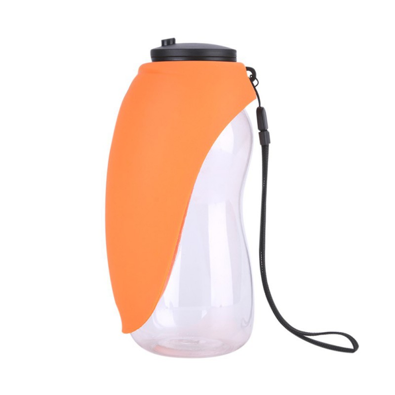 2-in-1 Portable Dog Water Bottle & Bowl – No-Spill Pet Hydration Dispenser