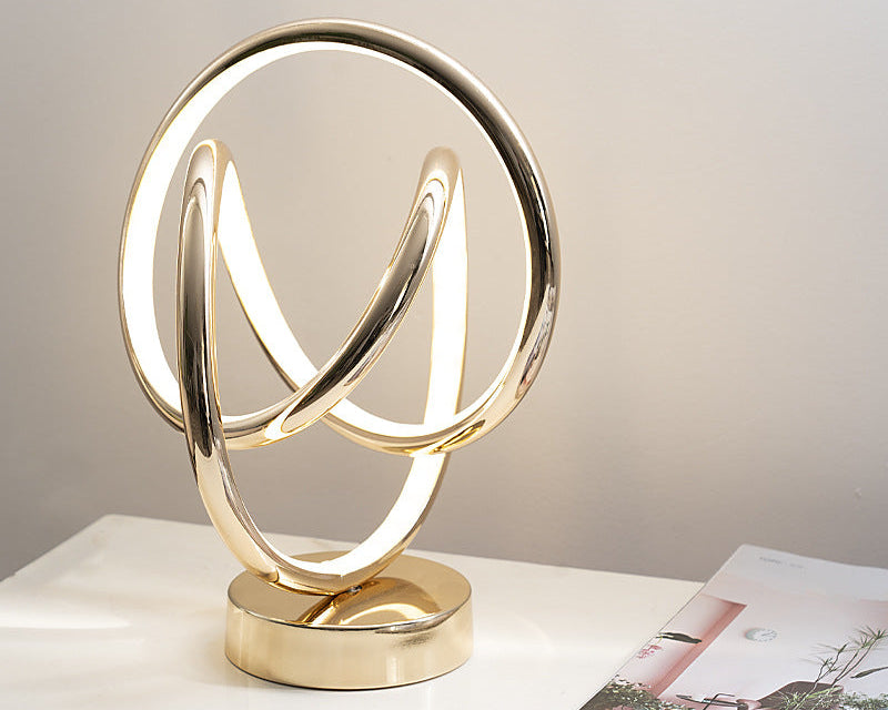Nordic Style Bedside Table Lamp – Warm Ambient Night Light for Cozy Bedroom Vibes