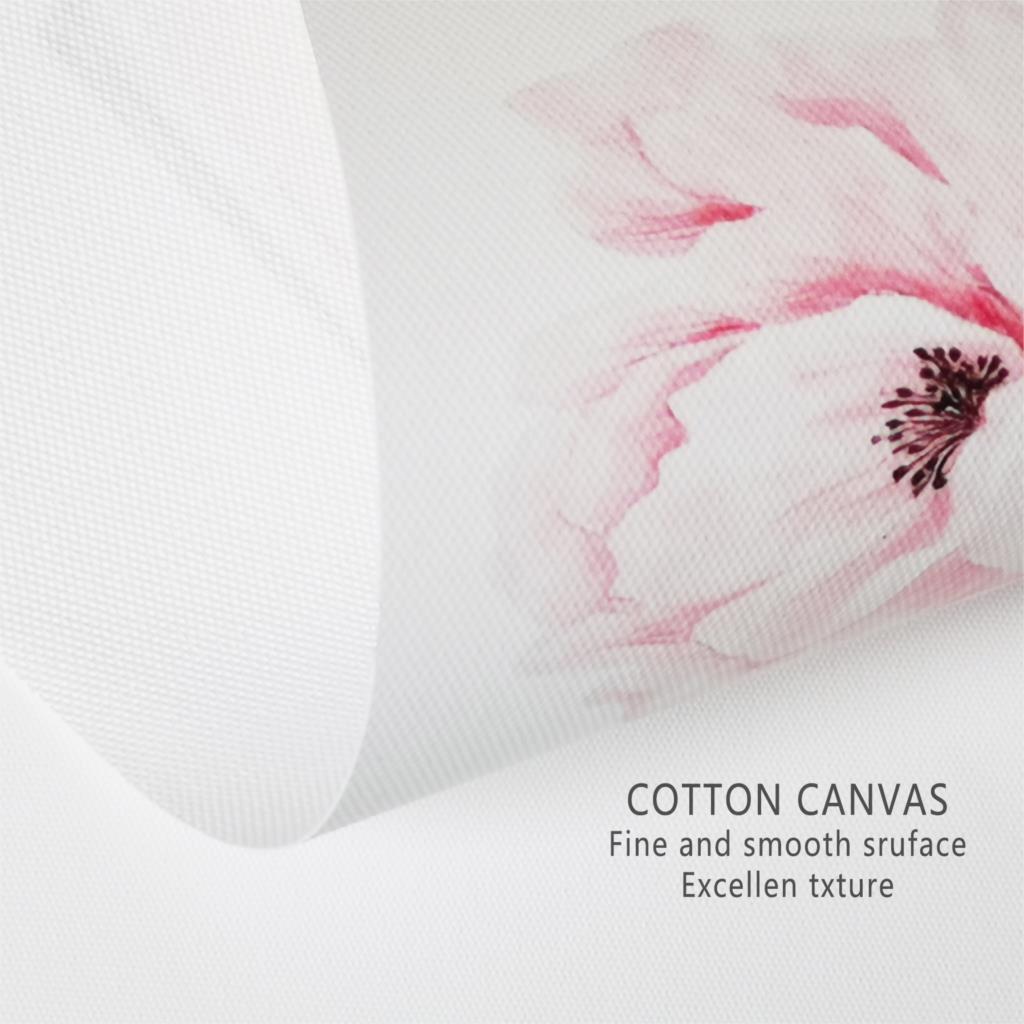Frameless Abstract Flower Wall Art – Dandelion Canvas Painting Home Decor