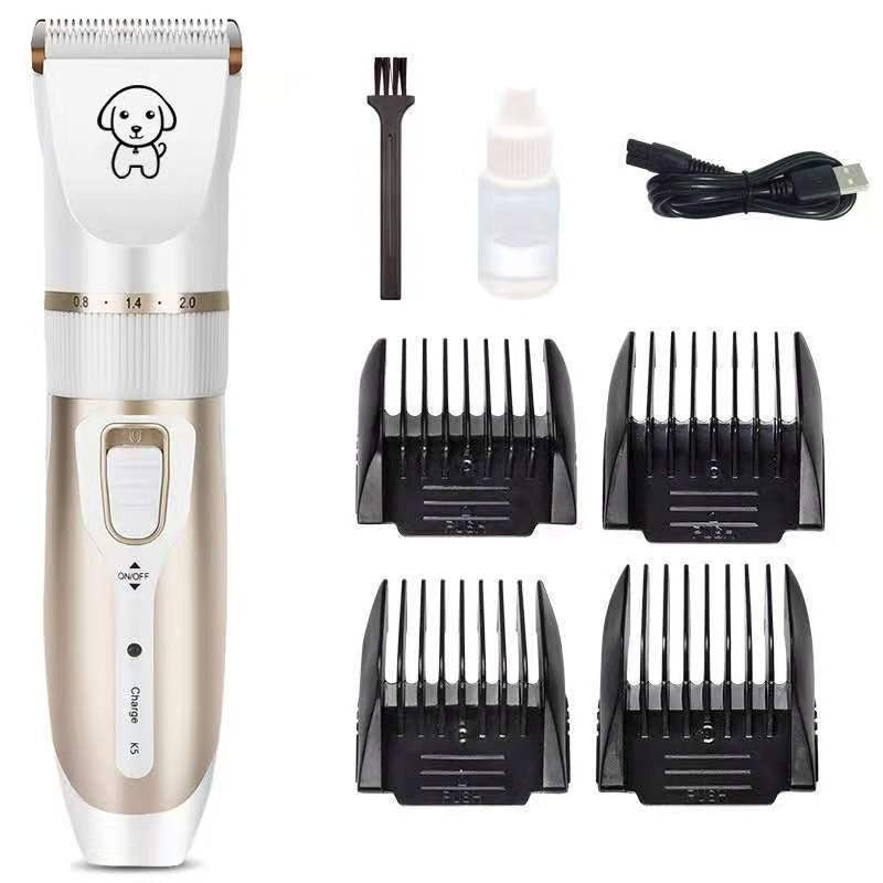 Quiet Pet Shaver Clippers – Electric Dog & Cat Grooming Hair Cutter