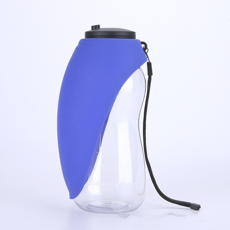 2-in-1 Portable Dog Water Bottle & Bowl – No-Spill Pet Hydration Dispenser