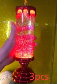 Mini LED Candle for Bedroom – Color Changing Waterproof Night Light & Home Decor