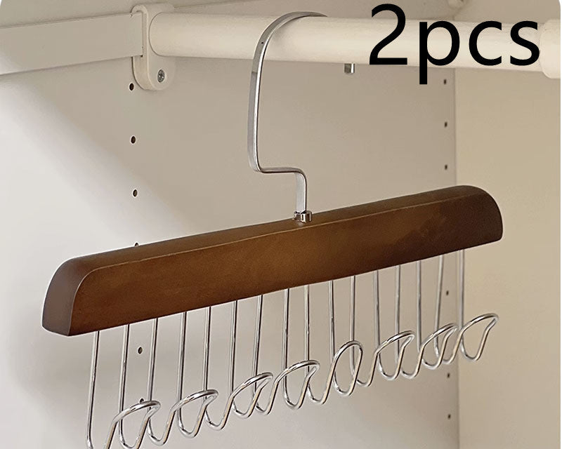Home Closet Organizer Multi-Hook Storage Rack – Space Saving Clothes Hanger