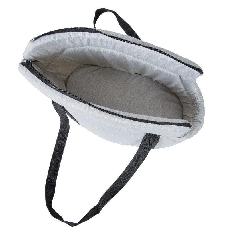 Lightweight Mesh Dog Carrier Bag – Portable Foldable Pet Travel Bag for Small Dogs Outdoor Adventures