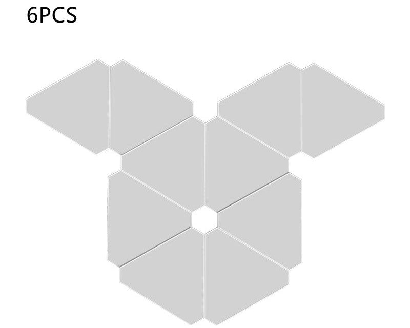 Triangle LED Wall Lights RGB – Smart Modular Ambient Light Panels for TV Background & Gaming Setup