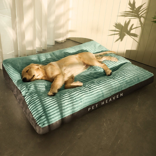 Warm & Breathable Pet Bed House – All Season Washable Dog & Cat Kennel Bed