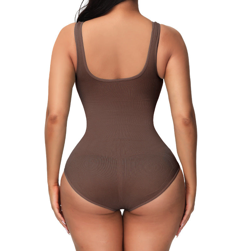 Women Seamless Corset Bodysuit – Slimming Tummy Control Waist Trainer Shapewear
