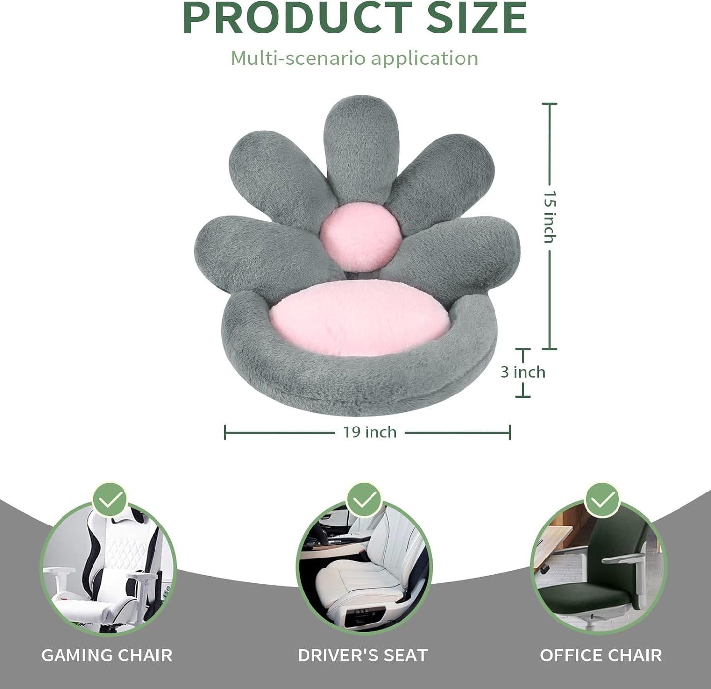 Comfy Cat Nest & Scratching Board – Floor Cushion for Home, Office, and Gamer Setup