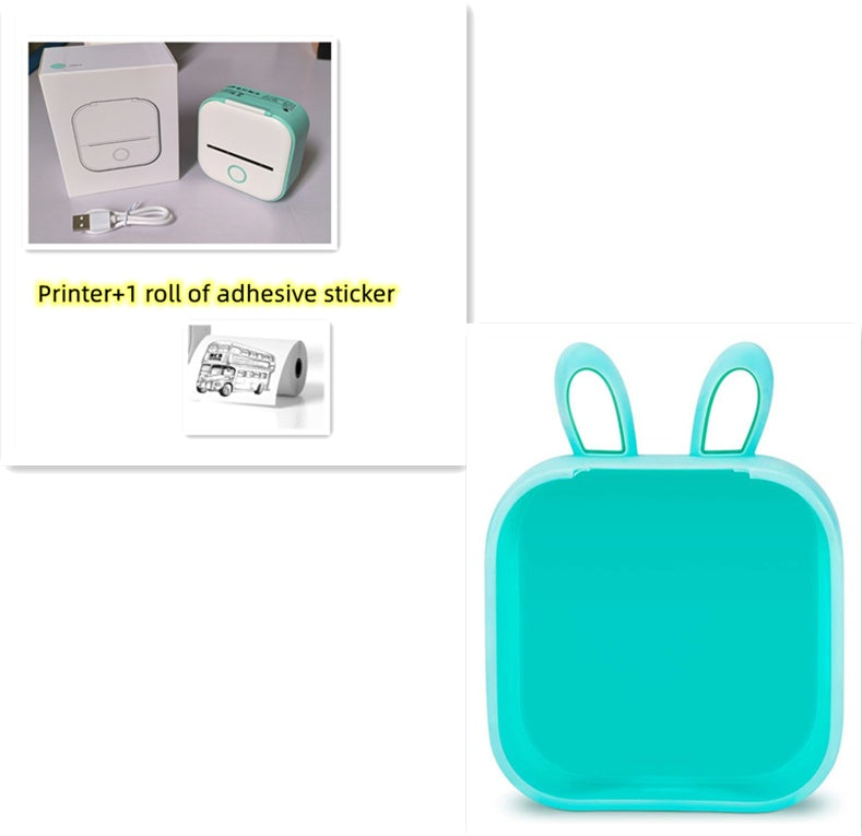 Mini Label & Photo Printer – Easy, Quick, Portable