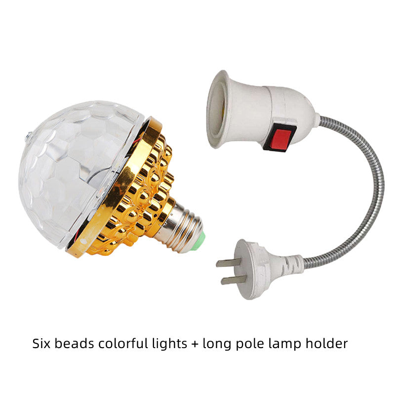 Rotating LED Disco Ball – Colorful Party Light