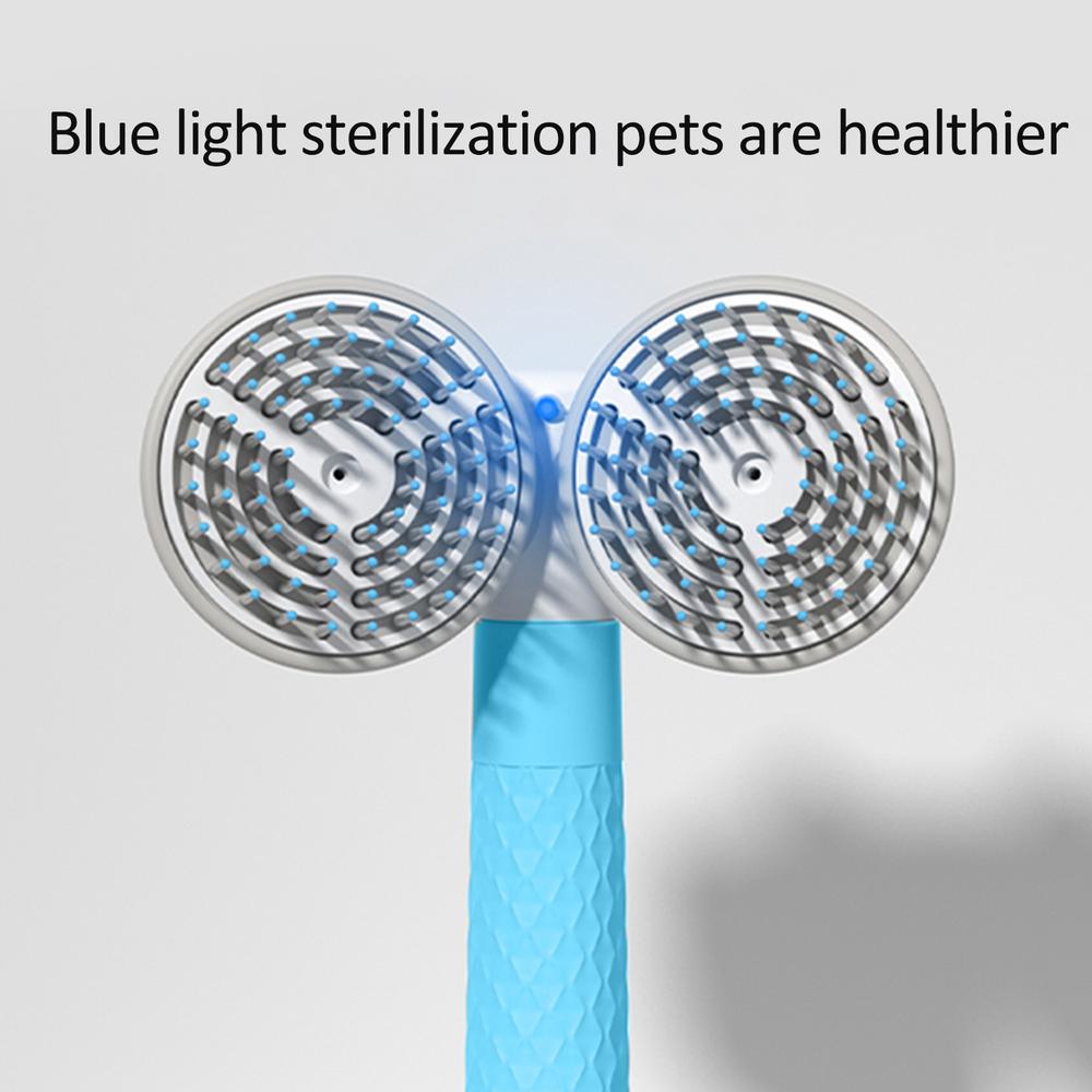 Easy Clean Slicker Brush – Dog & Cat Deshedding Hair Removal Tool